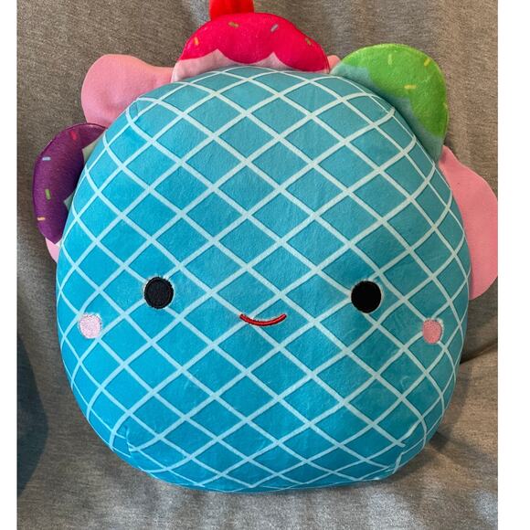 Squishmallows 11" Bertie the Blue Ice Cream Taco Plush Toy - Picture 1 of 3